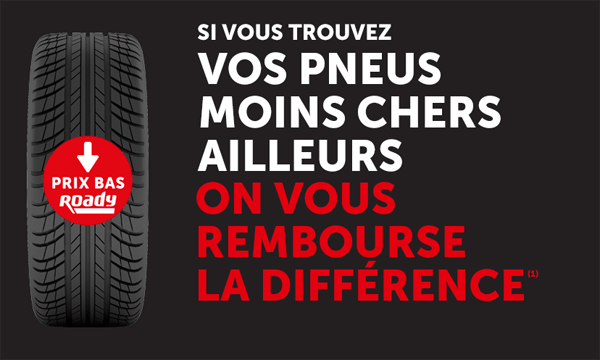 Remboursement pneu